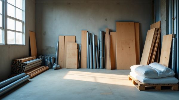 Déstockage matériaux fin de chantier : économisez sur vos projets